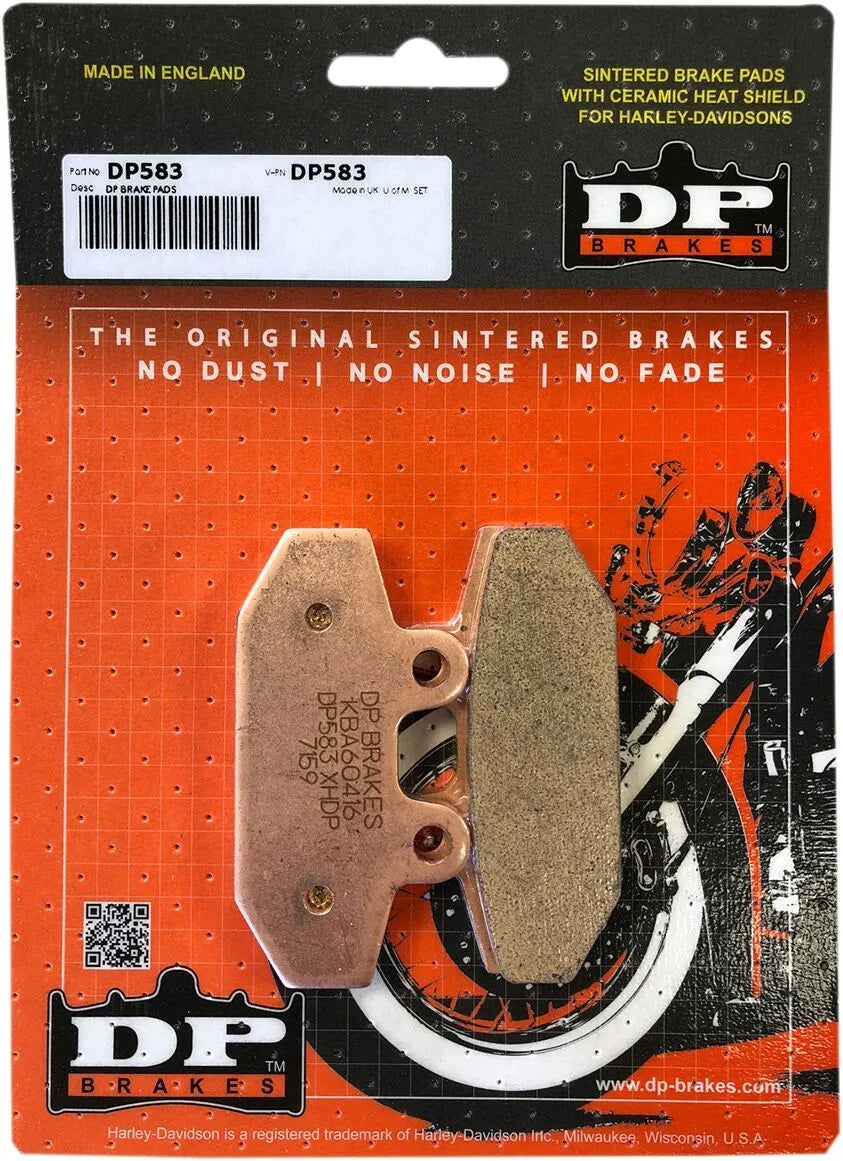 Spiekane Metaliczne Klocki Hamulcowe Dp Brakes Do Harley-davidson/buell - Tył