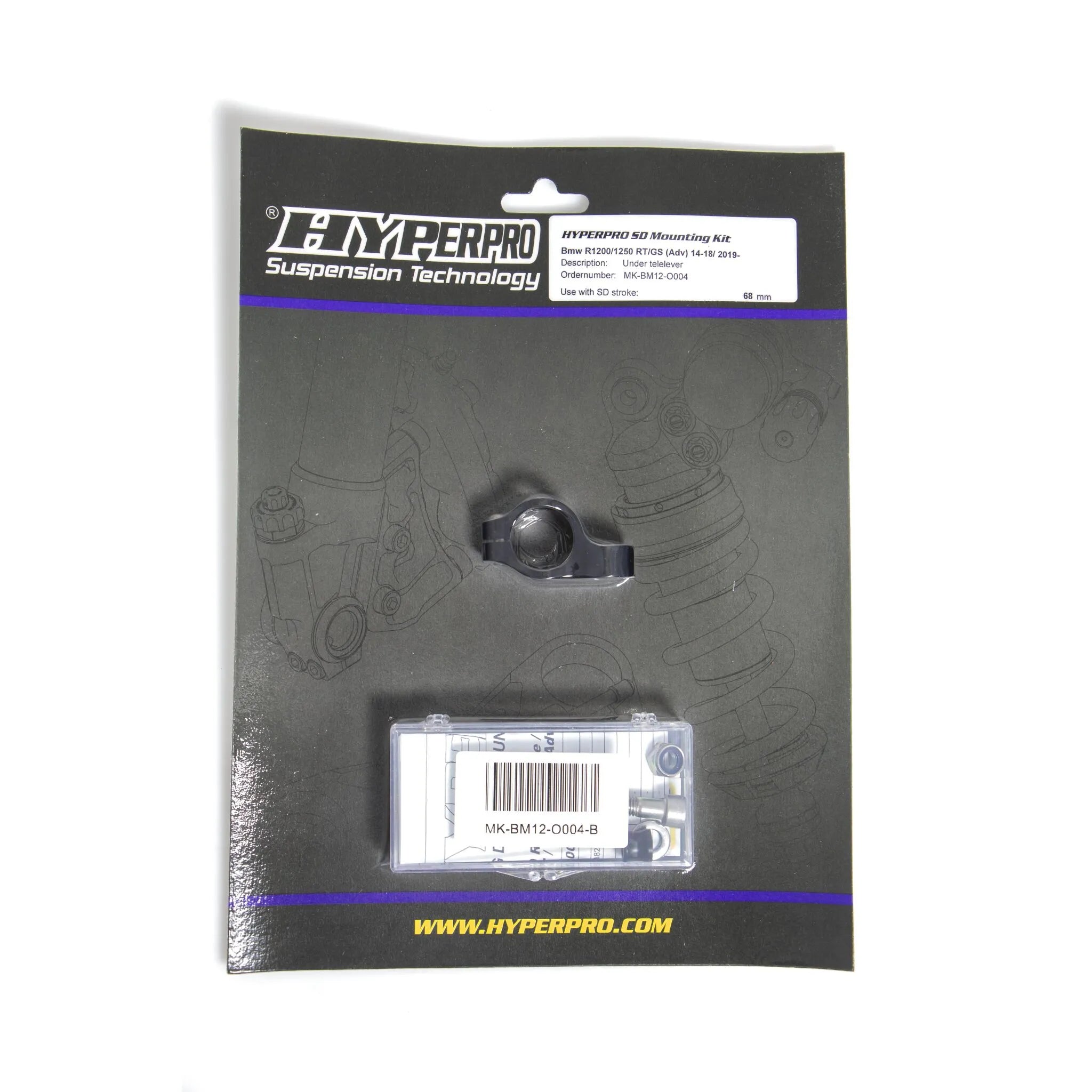 Hyperpro Steering Damper Mounting Kit