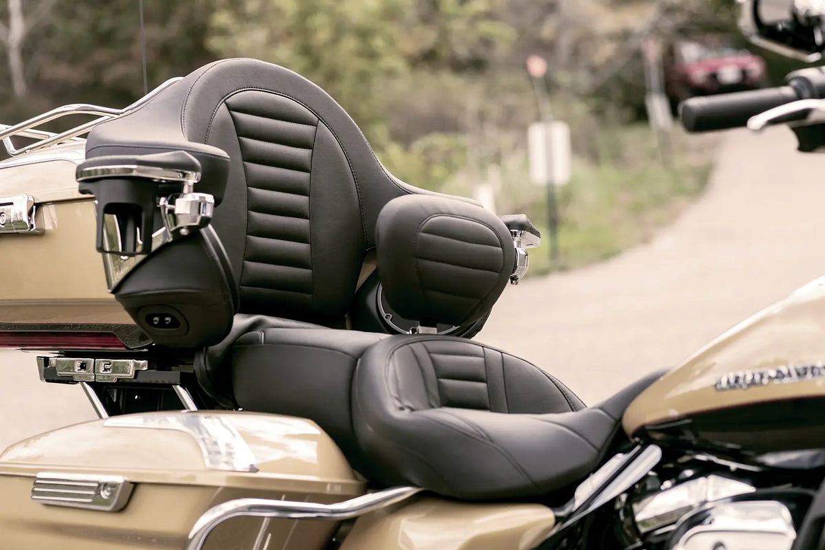 Mustang Removable Driver Backrest - Black Vinyl