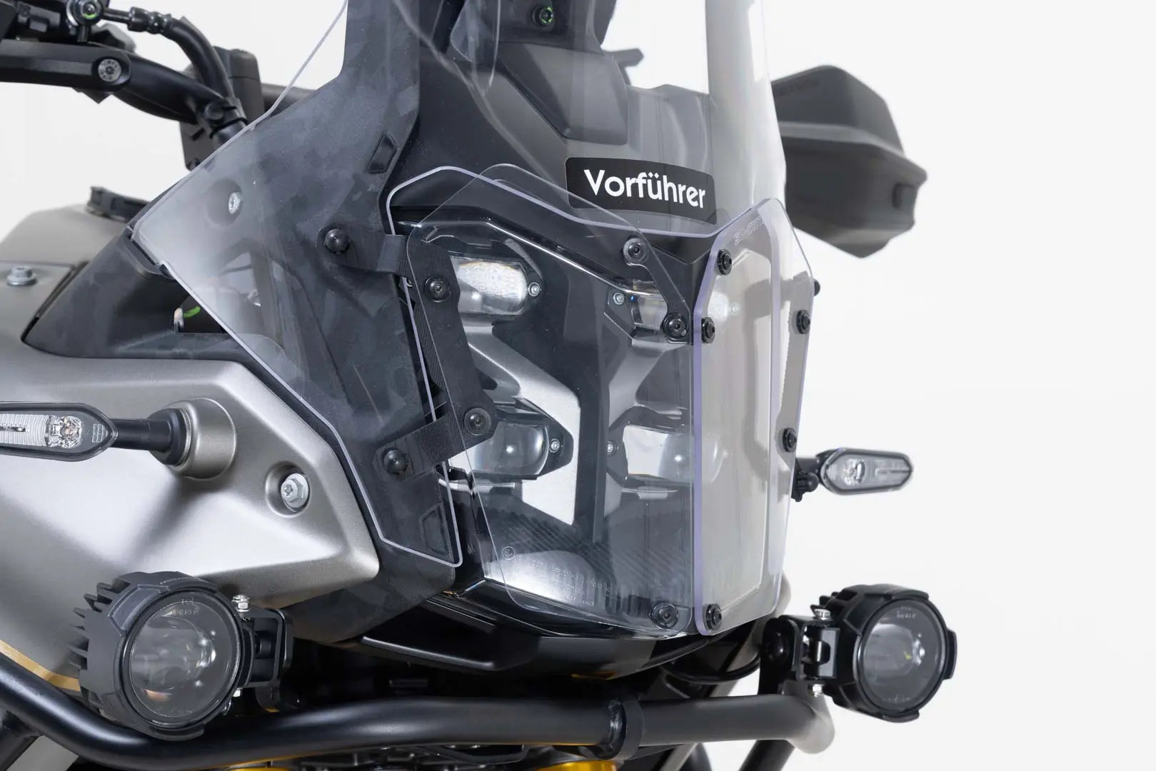 Sw-motech Headlight Guard - Steel & Makrolon