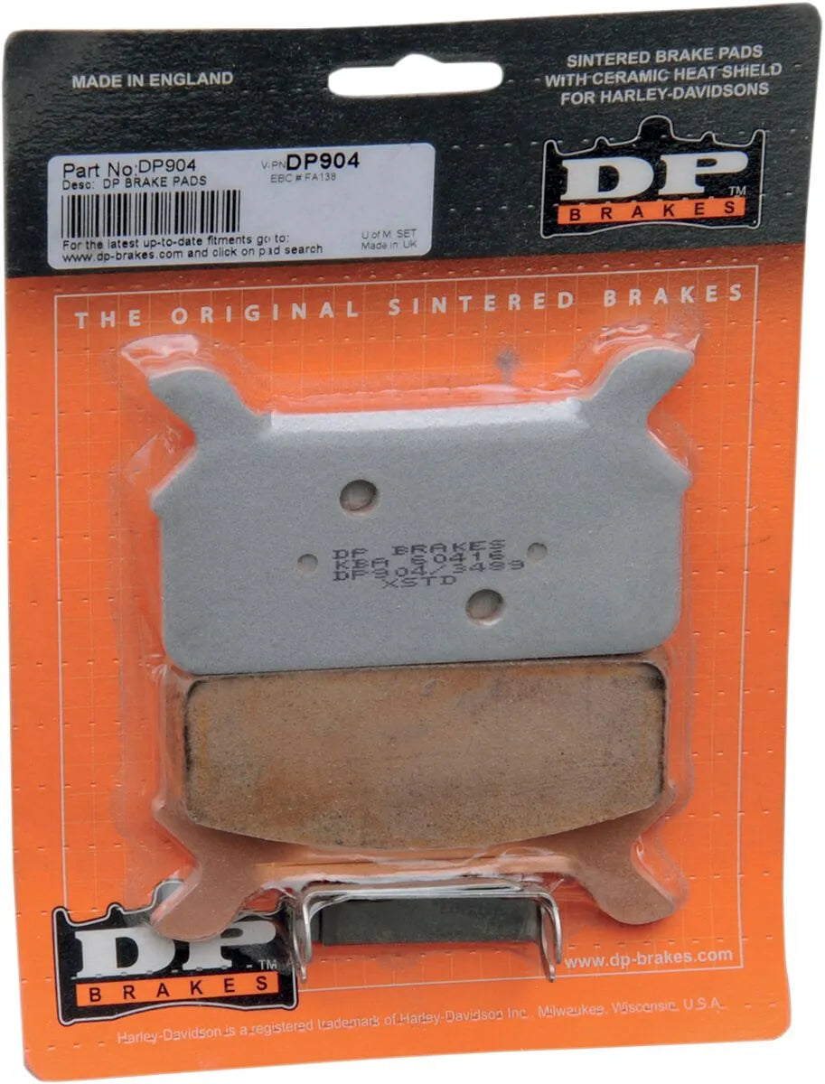 Klocki Hamulcowe Spiekane Metalem Dp Brakes Dp904 Do Harley/buell - Tył