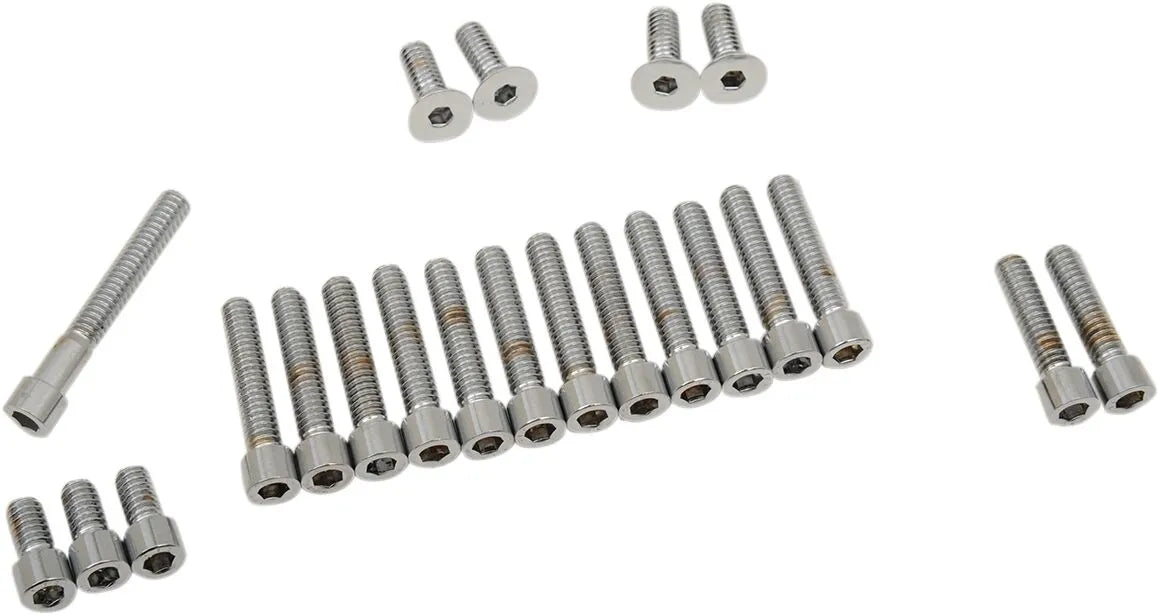 Drag Specialties Smooth Socket Cover Bolts for HD FLH FL1200