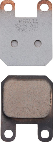 Spiekane Metalowe Klocki Hamulcowe Dp Brakes Sdp607hh - Przód i Tył