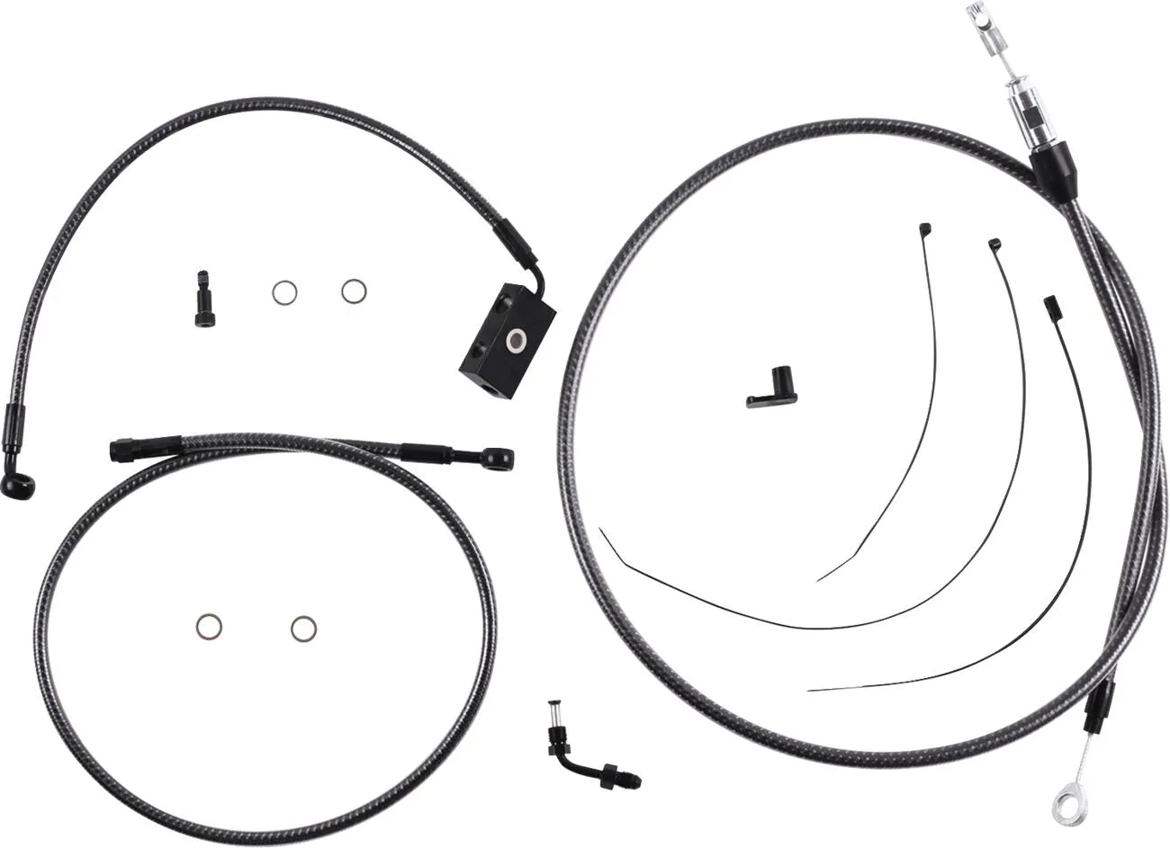 MAGNUM SHIELDING KARBONFIBR Handlebar Kit for Ape Hangers