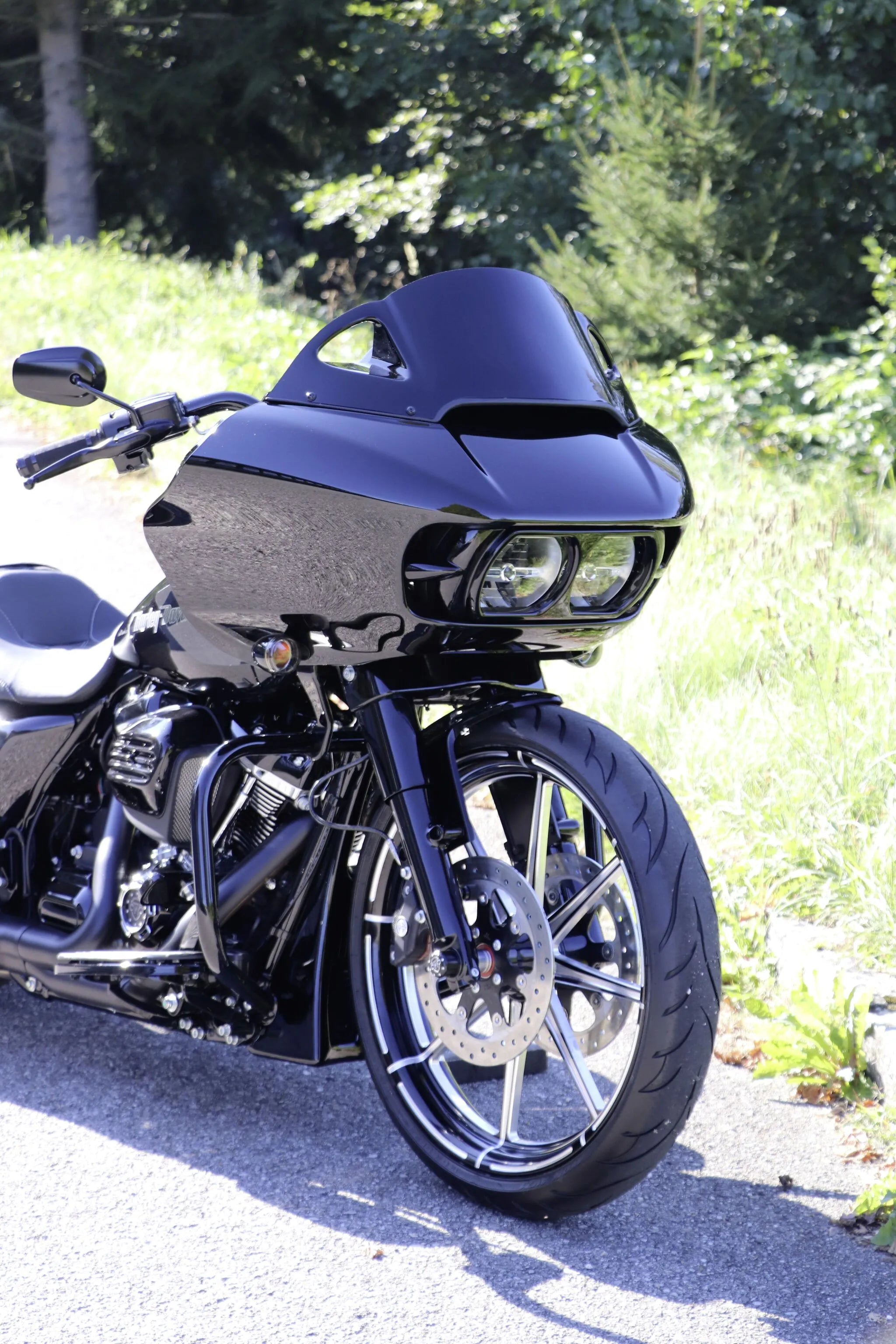 Cult Werk Headlight Mask - Black Abs