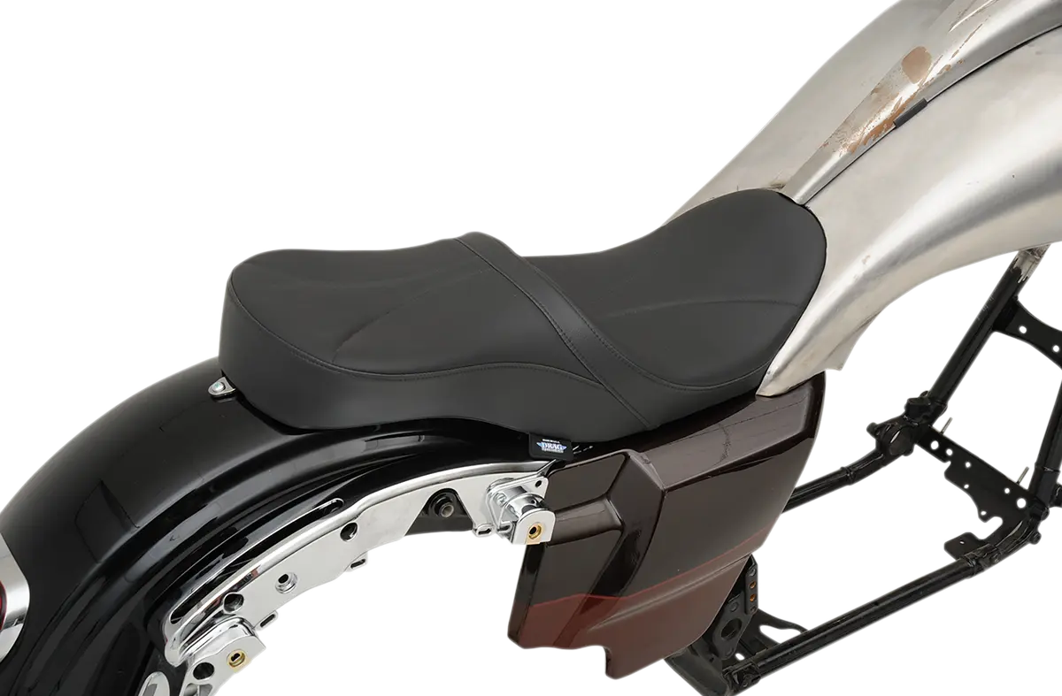 Drag Specialties Low Profile Touring Seat - For Harley Davidson