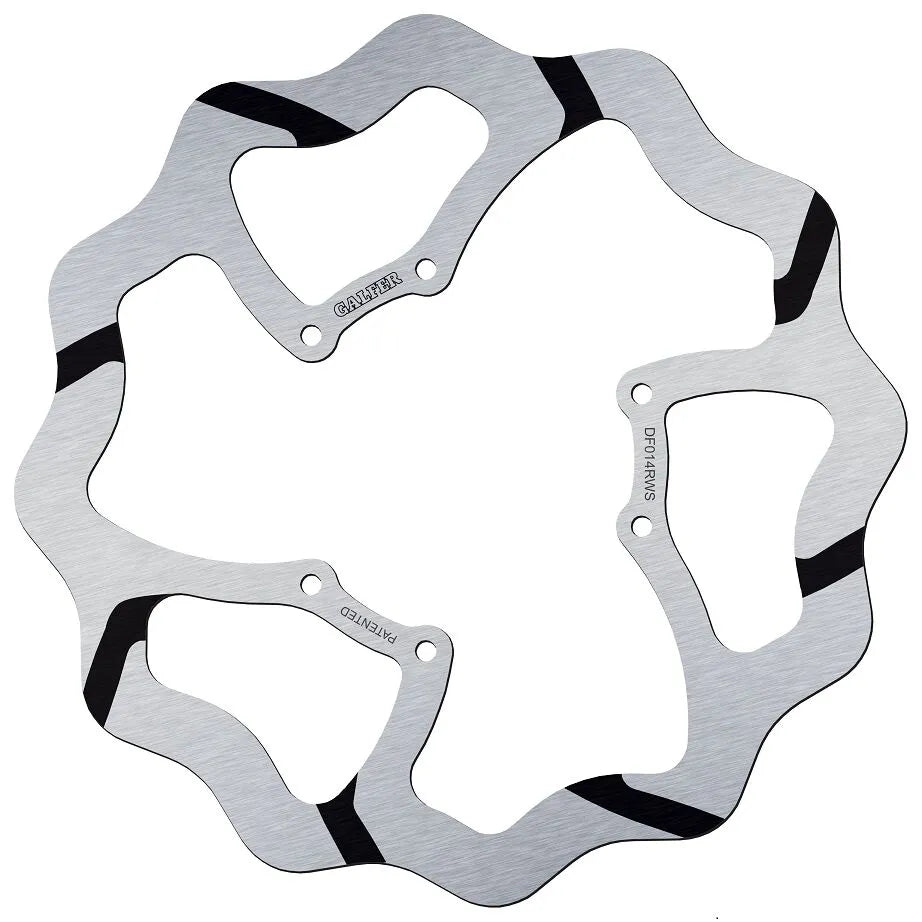 Tarcza hamulcowa Galfer Stała Falista Rowkowana - Przód