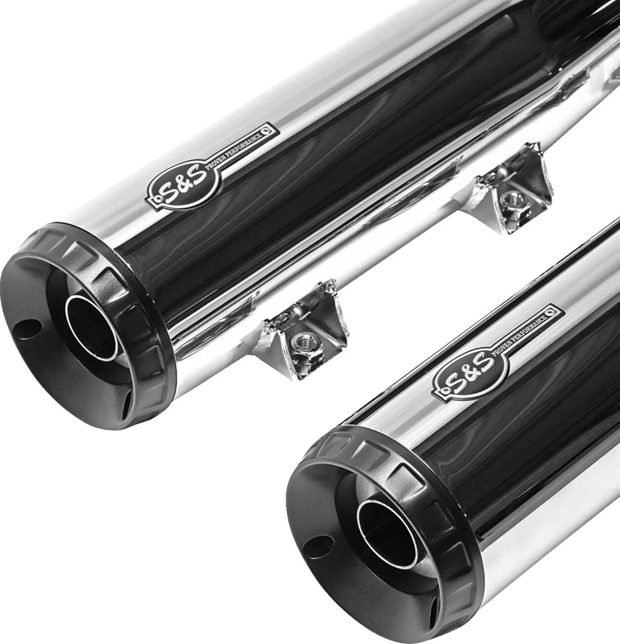 S&s Cycle Grand National Slip-on Mufflers For Scout