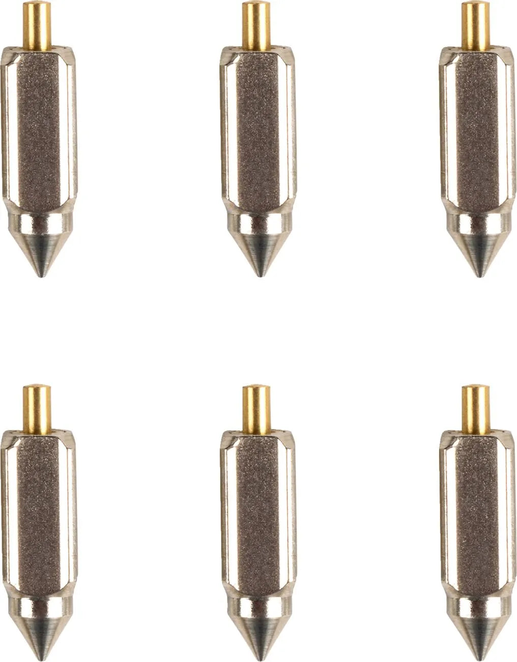 K&L Supply Float Needles 6 Pack Silver for Mikuni M1