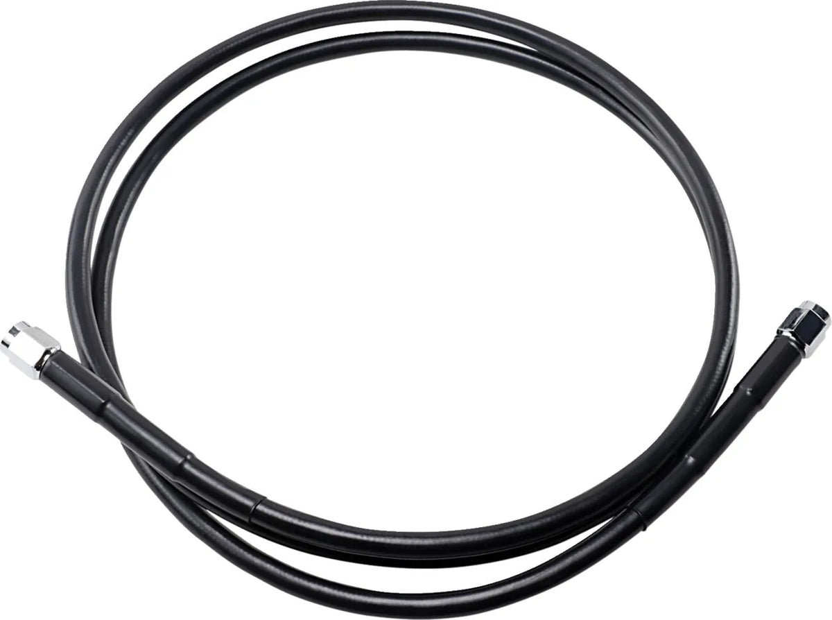 Uniwersalny przewód hamulcowy Drag Specialties 58" Czarny winyl