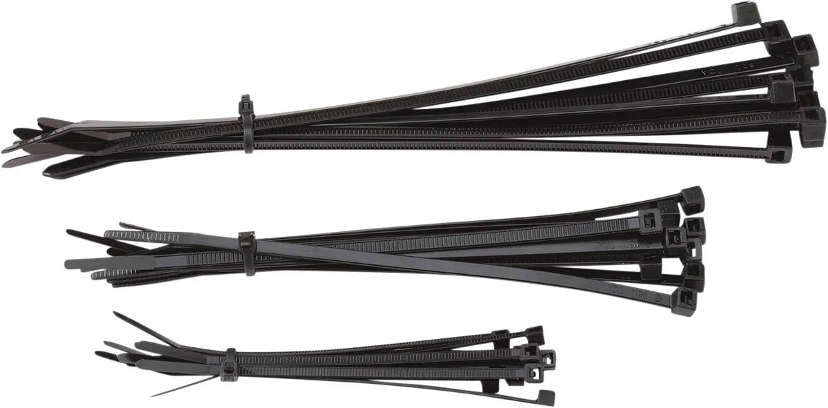 Moose Offroad Black Cable Ties 30 Pack