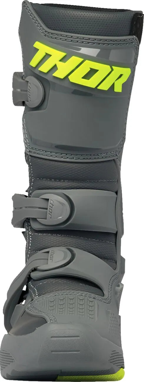 Thor Youth Blitz XR Boots Gray/Charcoal