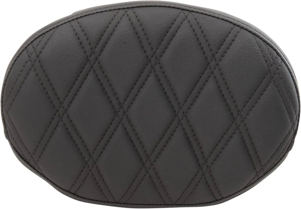 Drag Specialties Backrest Pad - Black Vinyl
