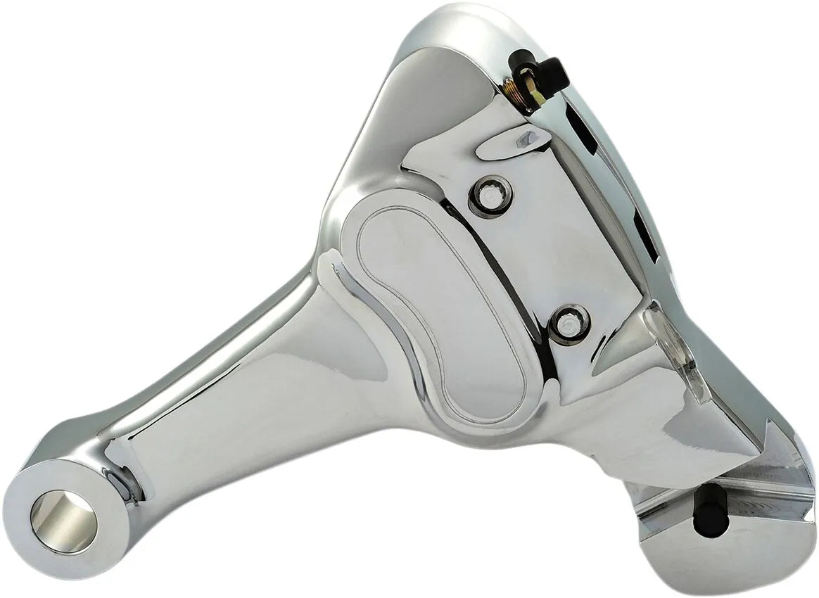 4-tłokowy zacisk hamulcowy Drag Specialties Chrome do Harley