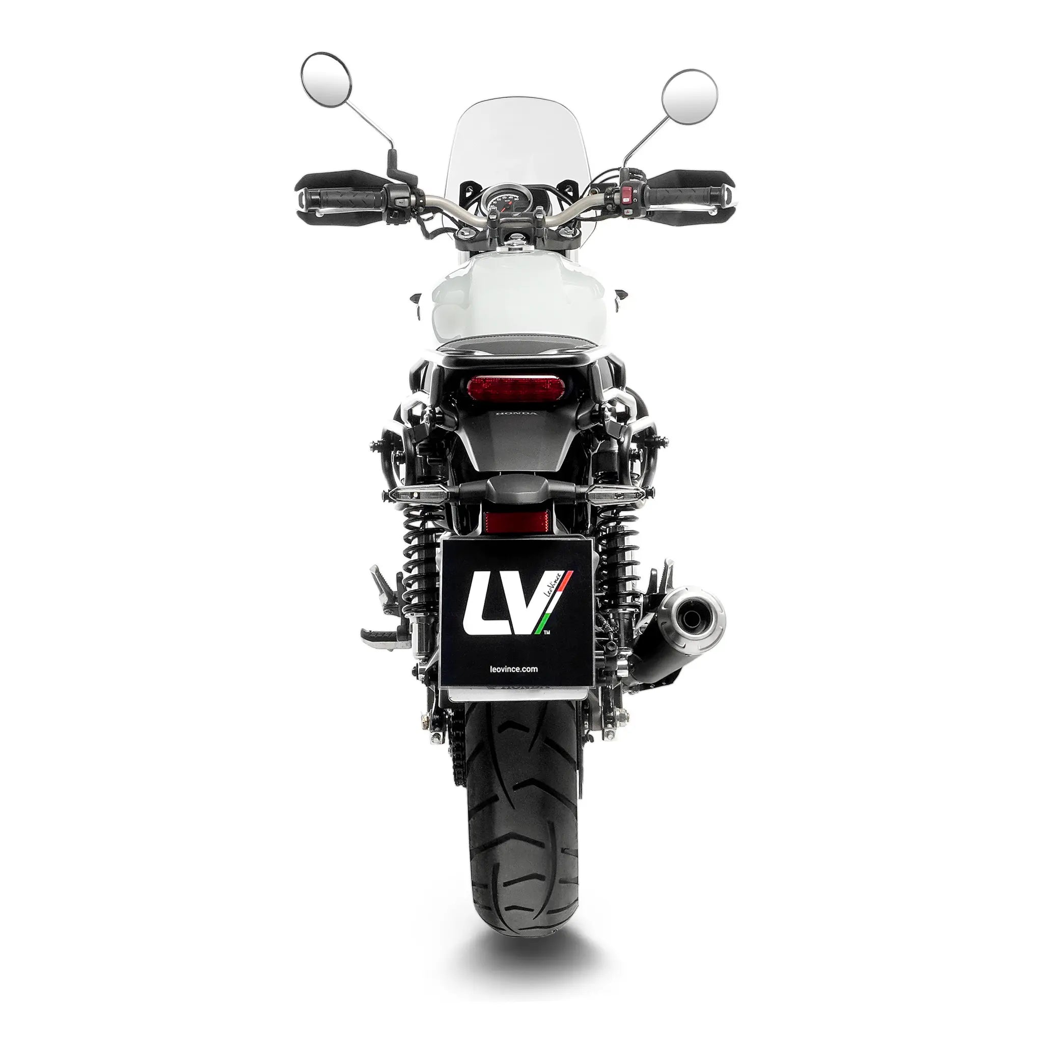 Leovince LV Classic Racer Black Edition Tłumik Slip-on