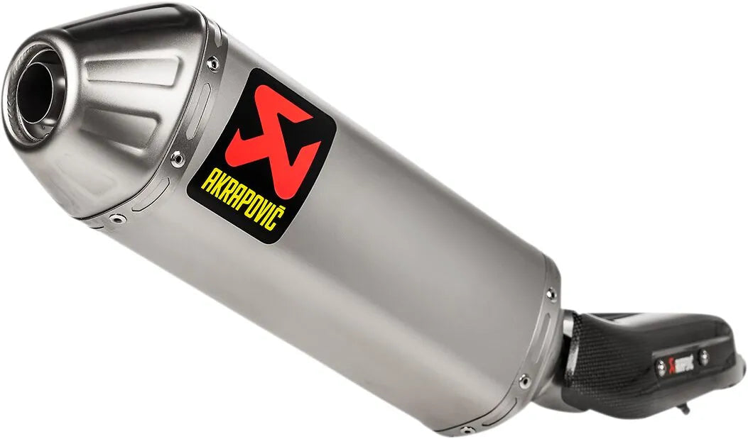 Akrapovic Tłumik Slip-on Line - Tytan - Homologacja Drogowa ECE