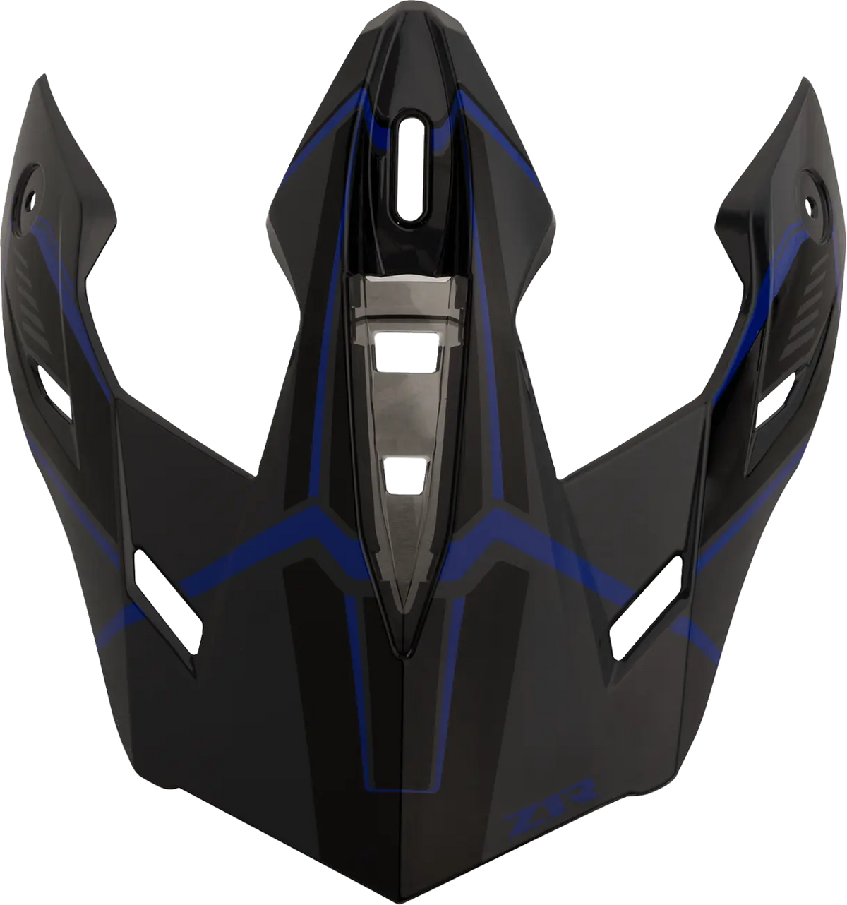 Z1R Range 2.0 Voyager Rotor Helmet Peak Black/Blue