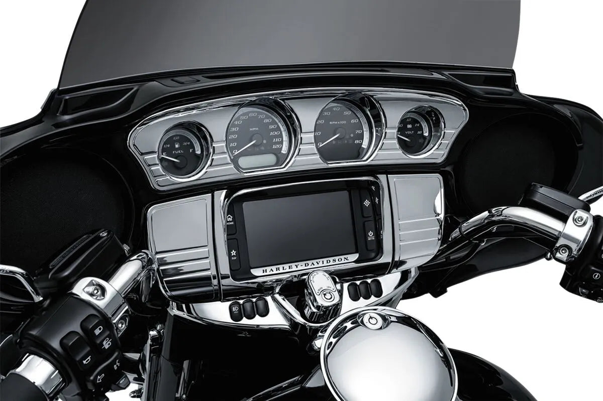 Kuryakyn Switch Panel Accent Chrome For Harley-davidson