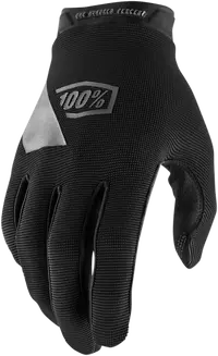 100% Youth Ridecamp Off-road Gloves - Black