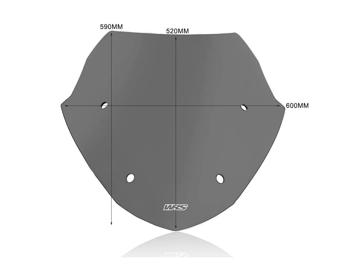 Wrs Windscreen - Enhanced Touring Comfort