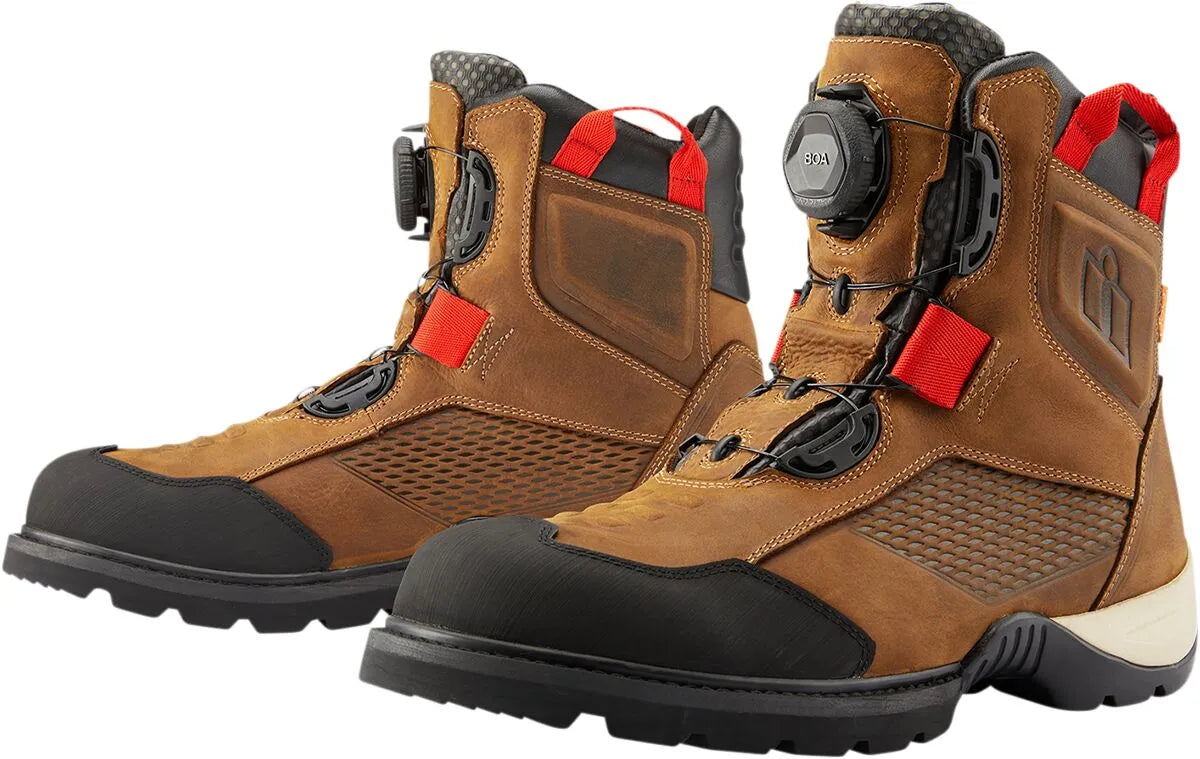 Icon Stormhawk Boots Brown