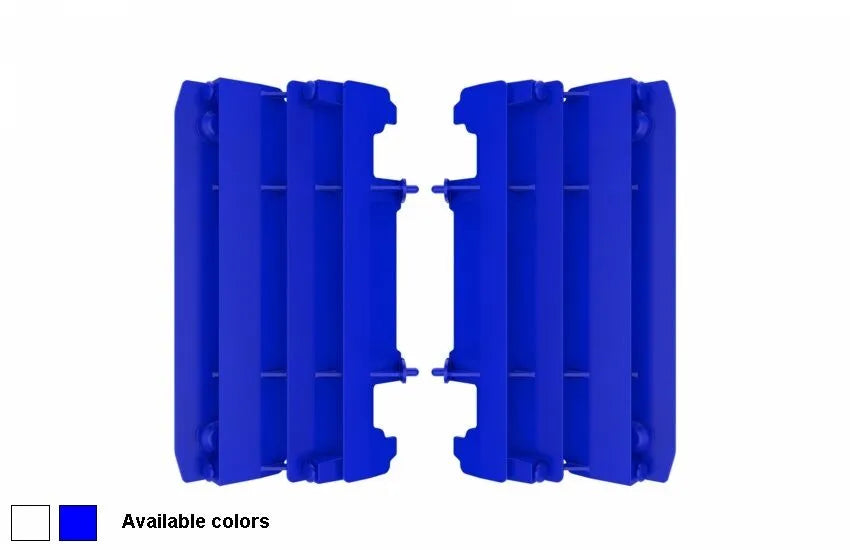 Polisport Radiator Guards For Yamaha - Blue