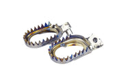 Scar Anti Mud Titanium Footpegs