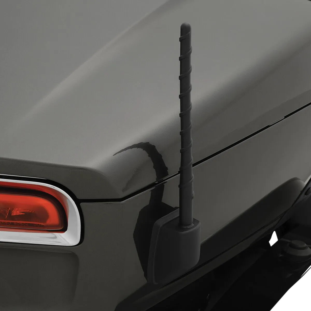 Show Chrome Short Spiral Antenna - 7.5 Inch