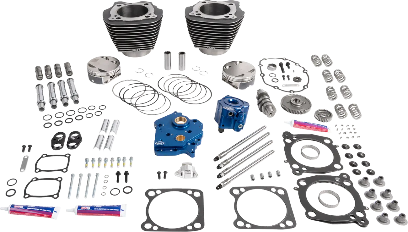 S&S Cycle 132" Power Package Engine Performance Kit for M8