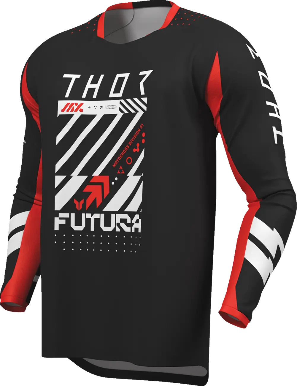 Thor Launchmode Futura Jersey Black/Red