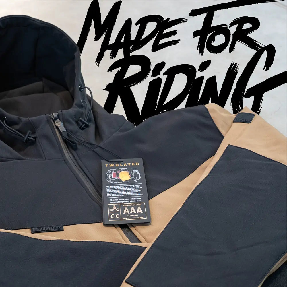 John Doe XTM V3 Softshell Rip Stop Hoodie Desert/Black
