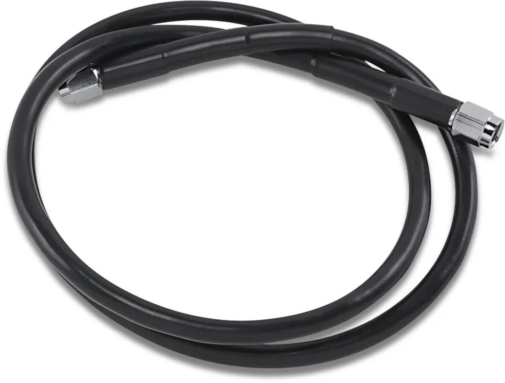 Uniwersalny przewód hamulcowy Drag Specialties 38" Czarny winyl