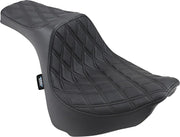 Drag Specialties Predator Iii Seat - For Harley Davidson