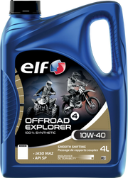 ELF Off-Road 4 Explorer 10W-40 Synthetic Engine Oil 4L