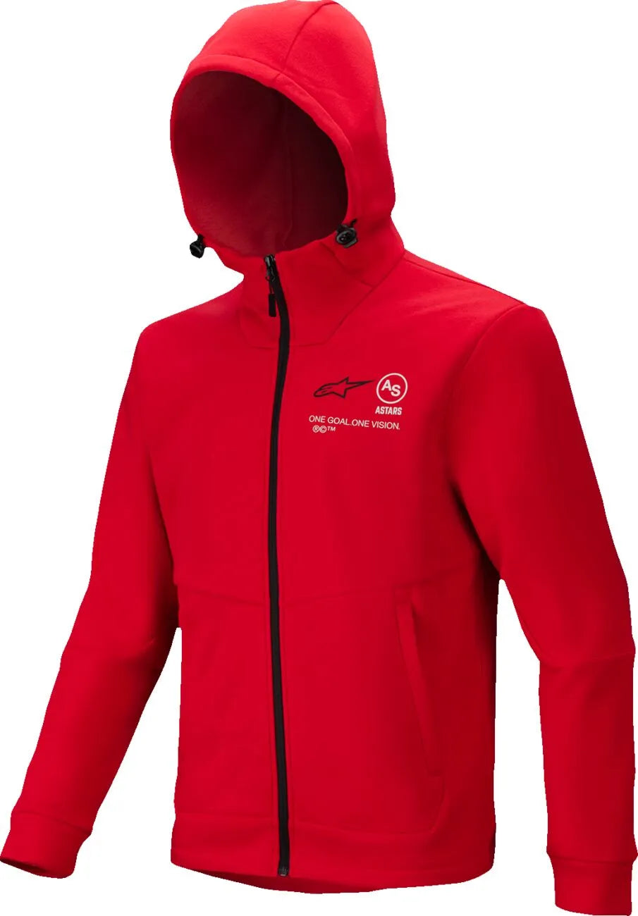 Alpinestars Racer MX Fleece Hoodie Red