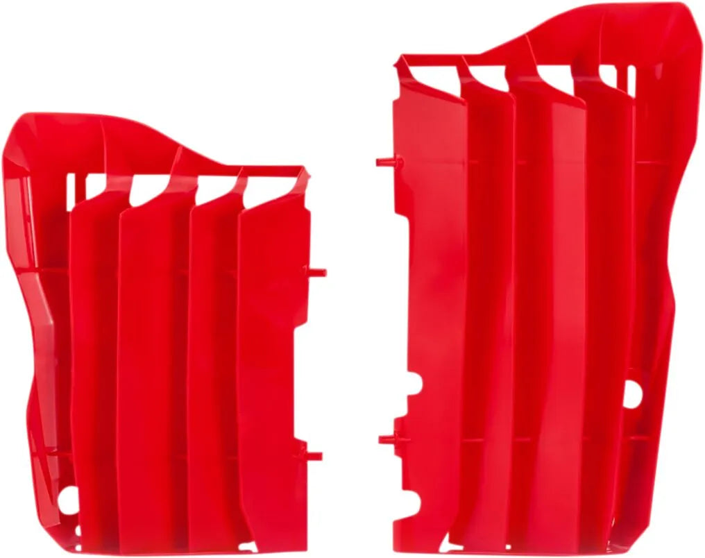 Ufo Replacement Radiator Louvers - Red Plastic