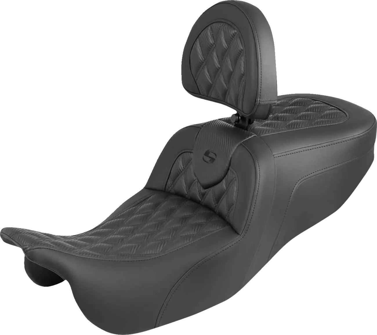 Saddlemen Roadsofa Carbon Fiber Motorcycle Seat