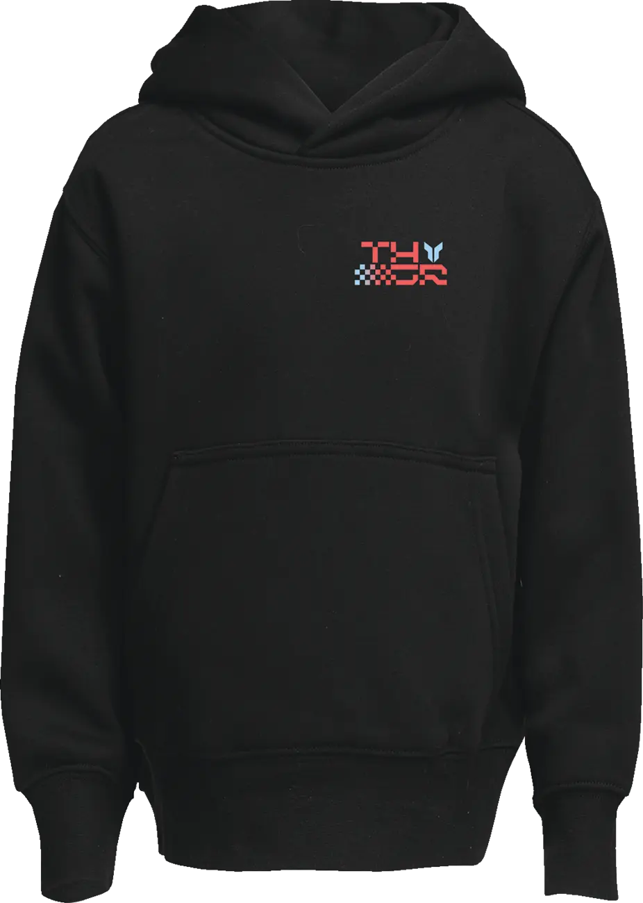 Thor Youth Vantage Pullover Hoodie Black