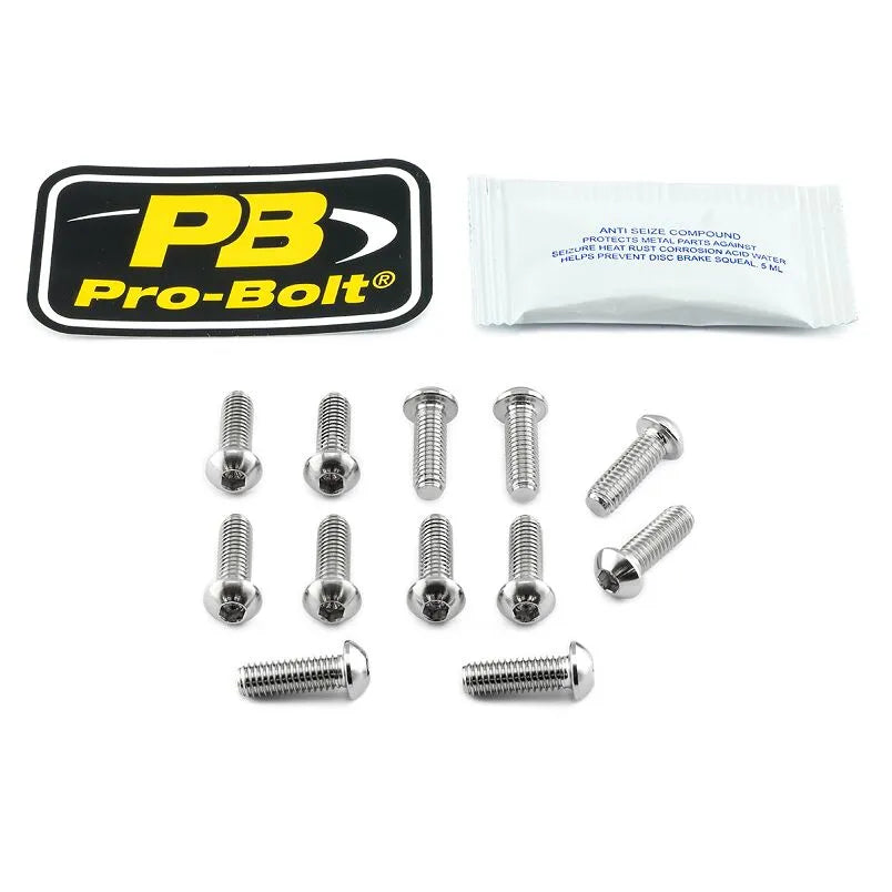 Pro Bolt Tytanowy Zestaw Śrub Mocujących Rotor Hamulcowy