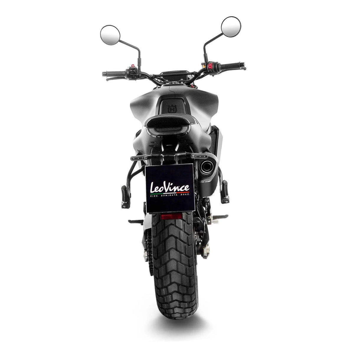 Leovince Lv-14 Black Edition Tłumik Slip-on - Homologacja Drogowa ECE