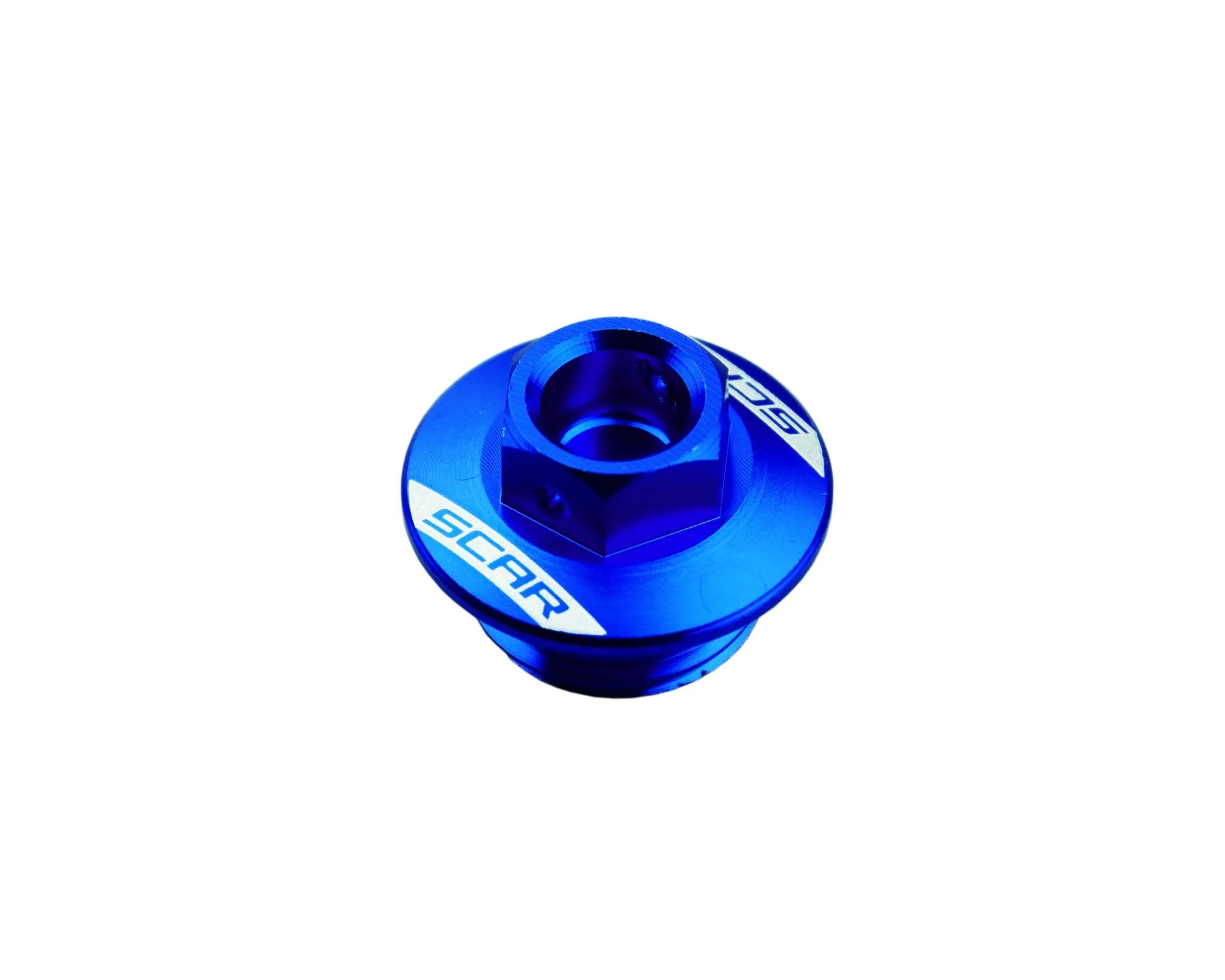 Scar Oil Filler Cap - Aluminum Replacement Plug