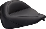Mustang Wide Vintage Solo Seat - For Harley Davidson