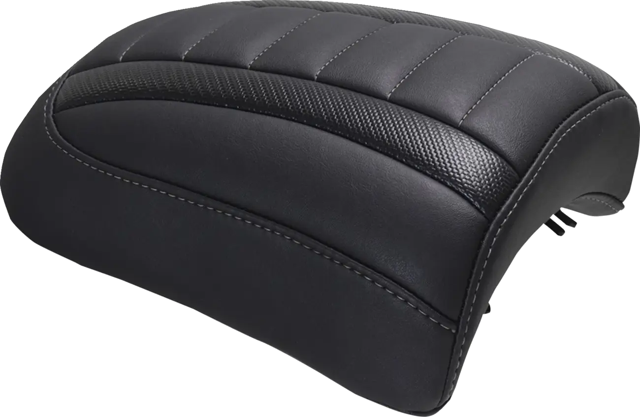Mustang Padded Passenger Seat Cowl - 9" Width - For Harley Davidson
