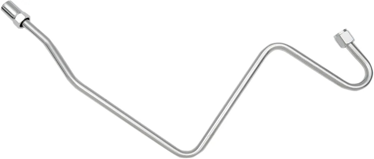 Eastern Motorcycle Parts Knucklehead Oil Line - Chrome Steel