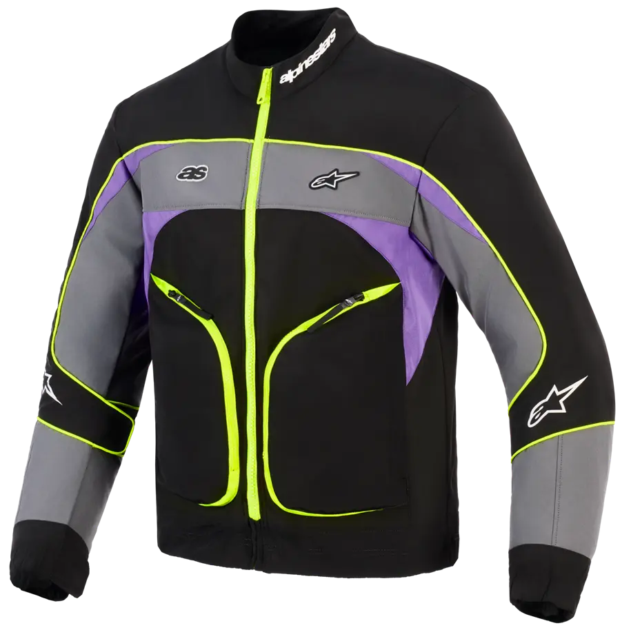 Alpinestars Unite Jacket Black Asphalt Violet