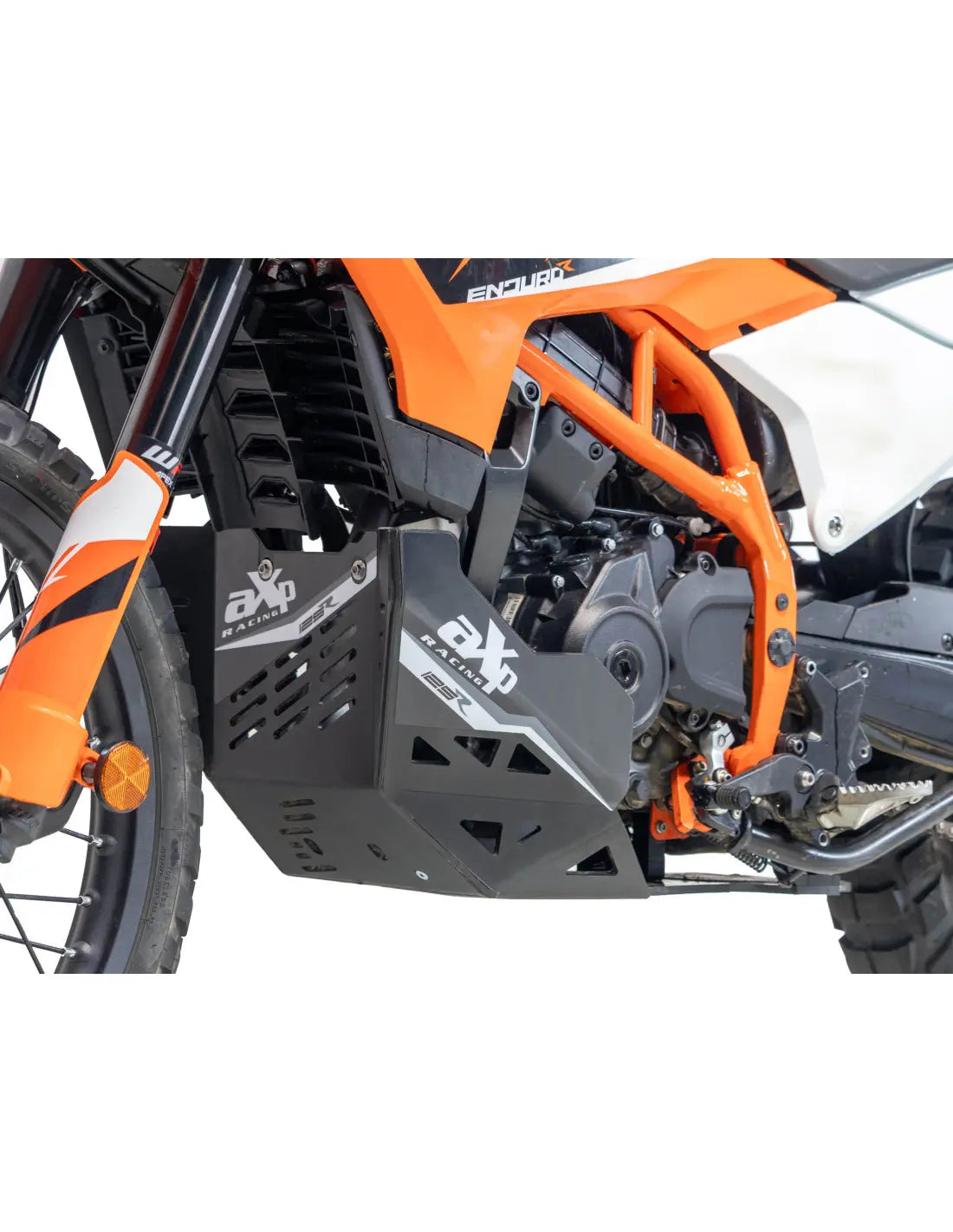 Axp Racing Adventure Skid Plate 8mm Black for KTM 125 Enduro R