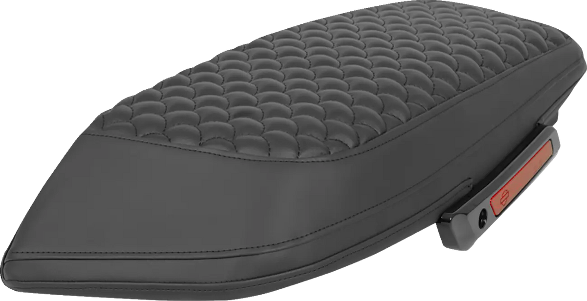 Saddlemen Bagger Saddlebag Lid Covers Black Dragon Stitch Pair