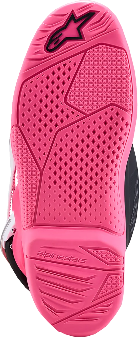 Alpinestars Tech 7S Boots Pink Black White
