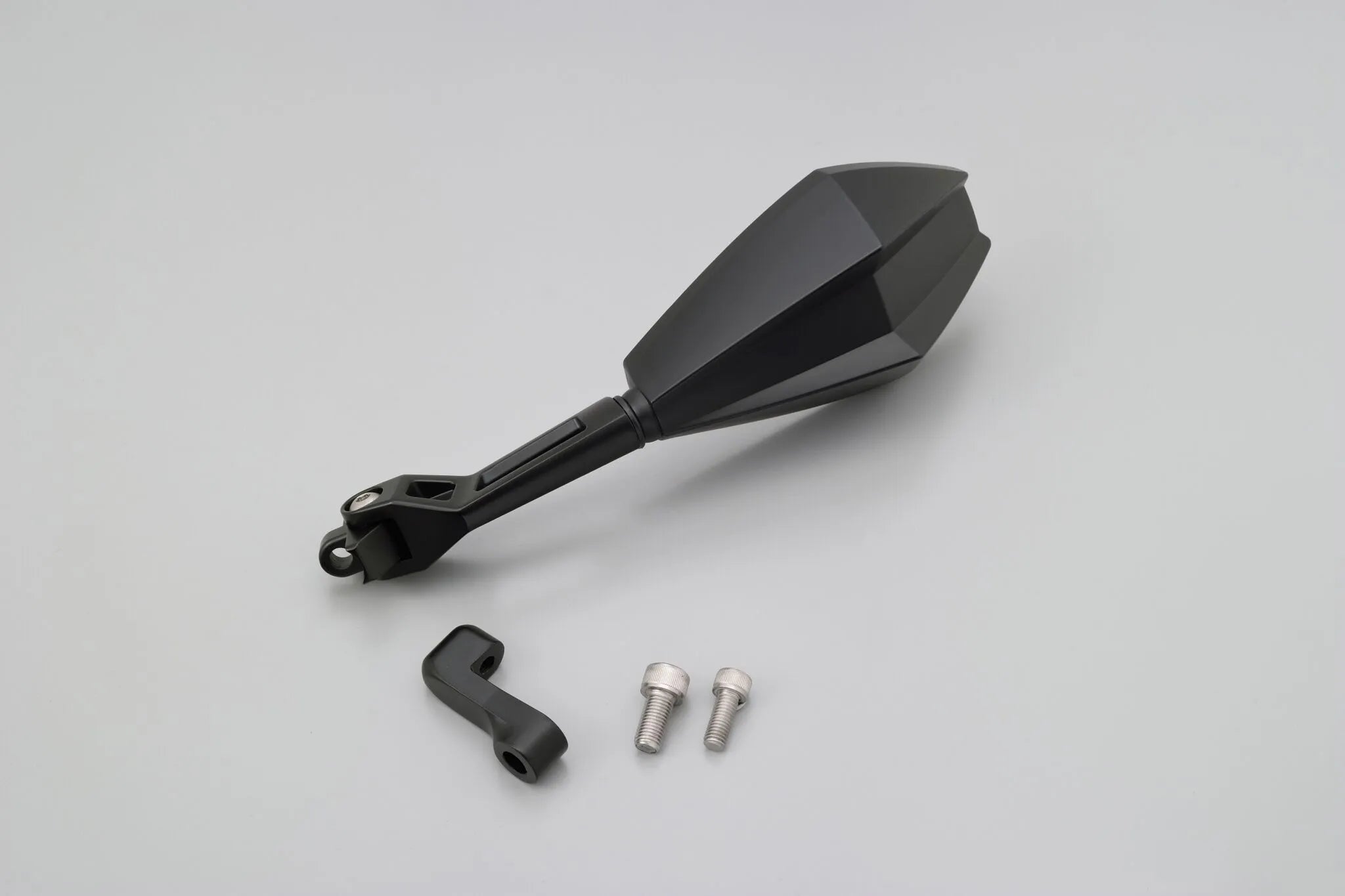 Daytona Aluminum Abs Mirror - Black