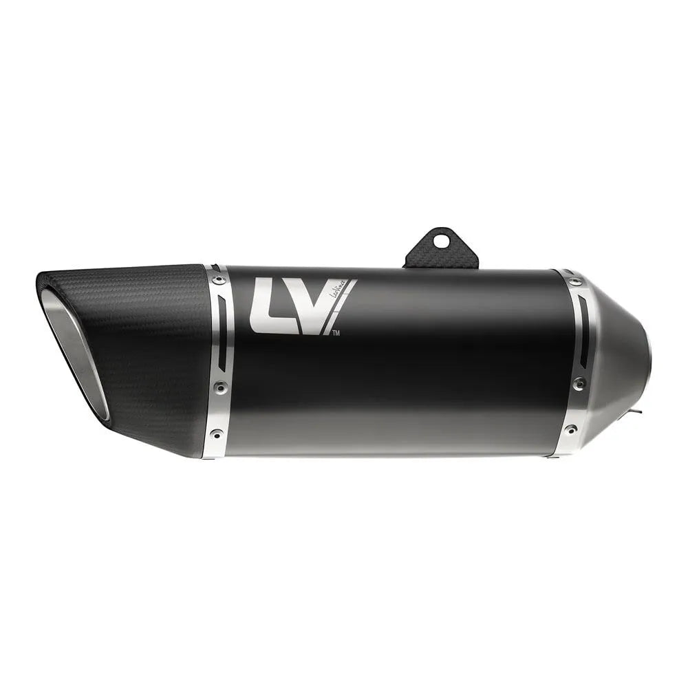 Leovince Lv-14r Black Edition Tłumik Slip-on - Homologacja Drogowa ECE